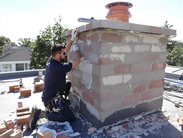 Advanced chimney repair process by Bridgeport Chimney Sweep in Bridgeport, CT